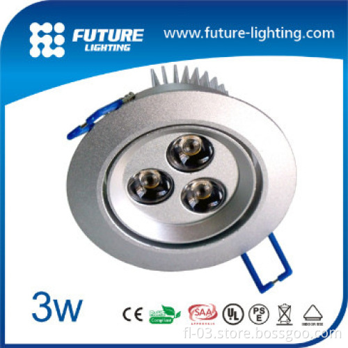 Hot sell 3W cree Epistar Direct Lighting led downlight